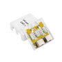 Lanberg Roseta de superficie OS6-0002-W Cat.6 FTP 2x RJ-45 Blanco